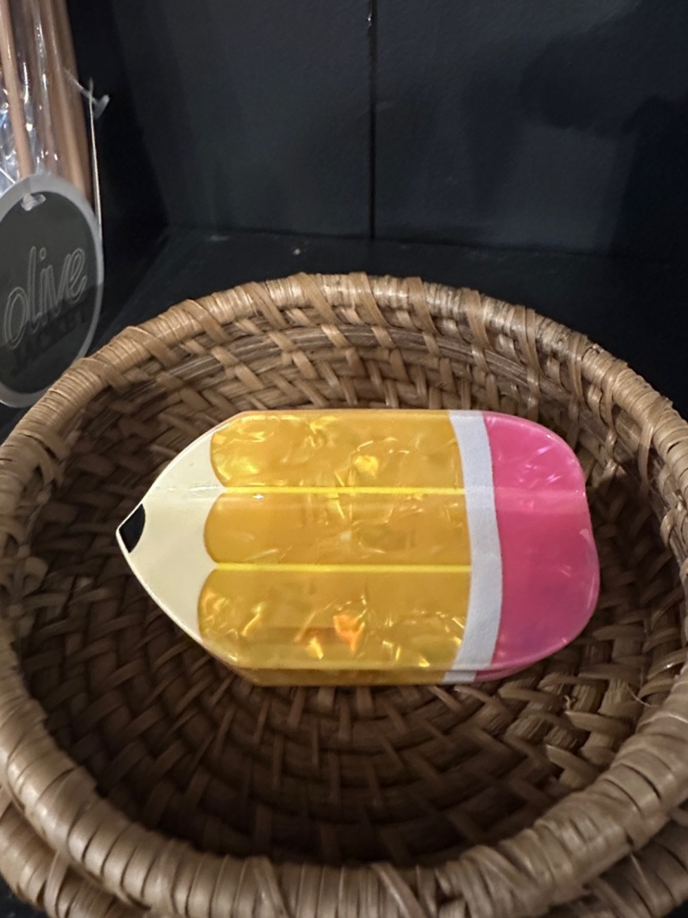 Jumbo Pencil Hair Clip